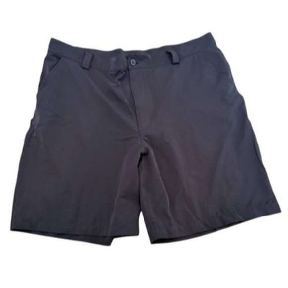Under Armour Men’s Golf Shorts Size 40 42 Black Nylon Lightweight READ DESC *T2 - Picture 1 of 4